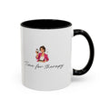 Time for Therapy Mug | Classy Woman Illustration, Coffee Cup